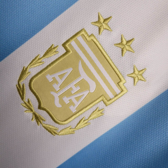 Miniatura: Camisa Seleção da Argentina I 24/25 - Torcedor Adidas Masculina - Azul e branca