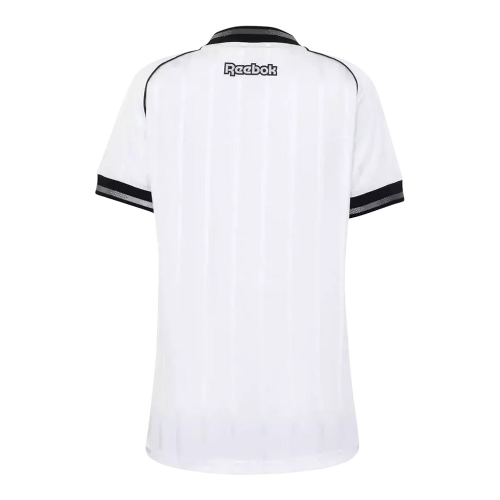 Miniatura: Camisa Botafogo III 25/26 - Torcedor Reebok Feminina - Branca com detalhes em pr