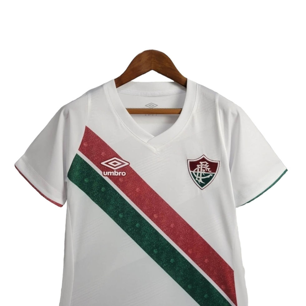 Miniatura: Camisa Fluminense II 24/25 - Torcedor Umbro Feminina - Branca