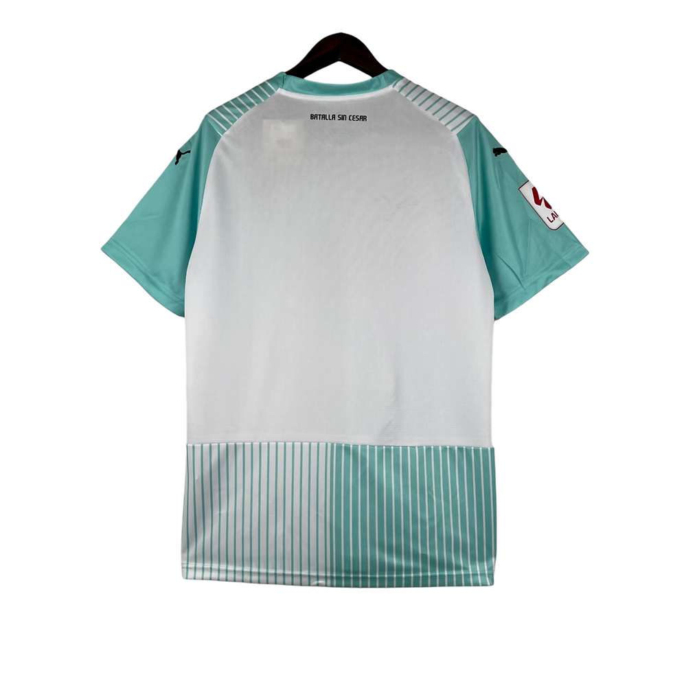 Miniatura: Camisa Sporting Gijon III 23/24 - Torcedor Puma Masculina - Branca e verde com d