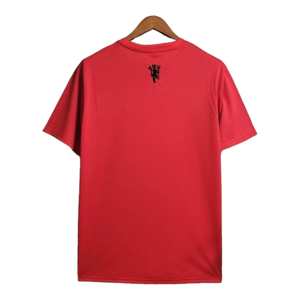 Miniatura: Camisa Treino Manchester United 23/24 - Torcedor Adidas Masculina - Vermelha