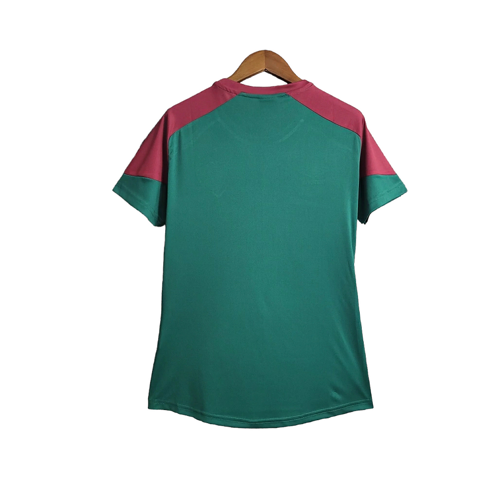Miniatura: Camisa Fluminense Treino 23/24 - Feminina Umbro - Branco