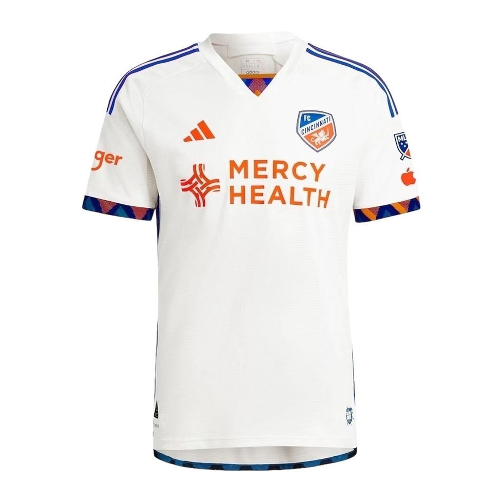 Miniatura: Camisa FC Cincinnati II 24/25 - Torcedor Adidas Masculina - Branca com detalhes 