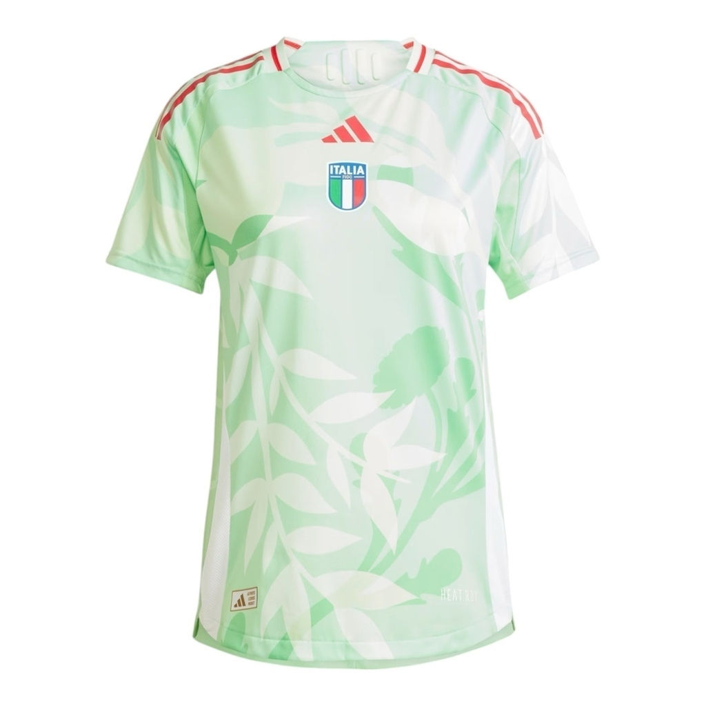 Camisa Seleção Itália Eurocopa II 25/26 - Torcedor Adidas Feminina - Branca com