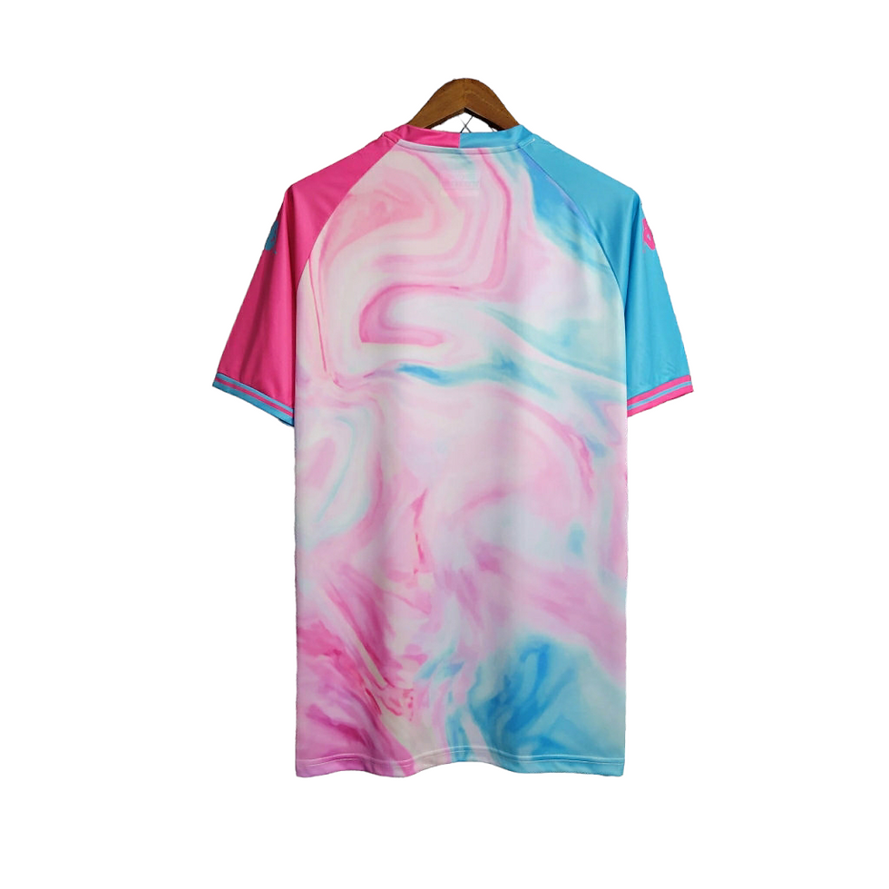 Miniatura: Camisa Empoli Edição especial 23/24 - Torcedor Kappa Masculina - Rosa com detalh