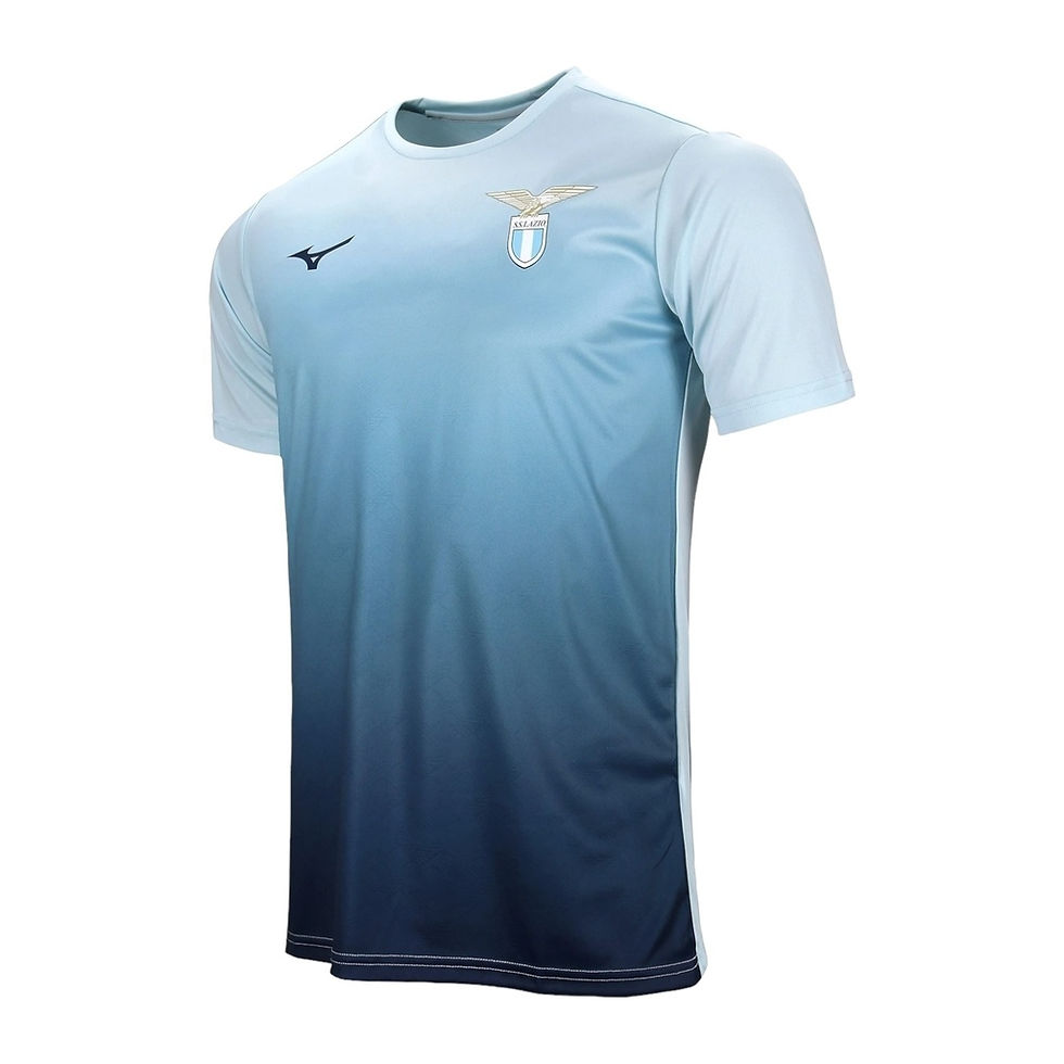 Miniatura: Camisa Lazio Treino 24/25 - Torcedor Mizuno Masculina - Azul
