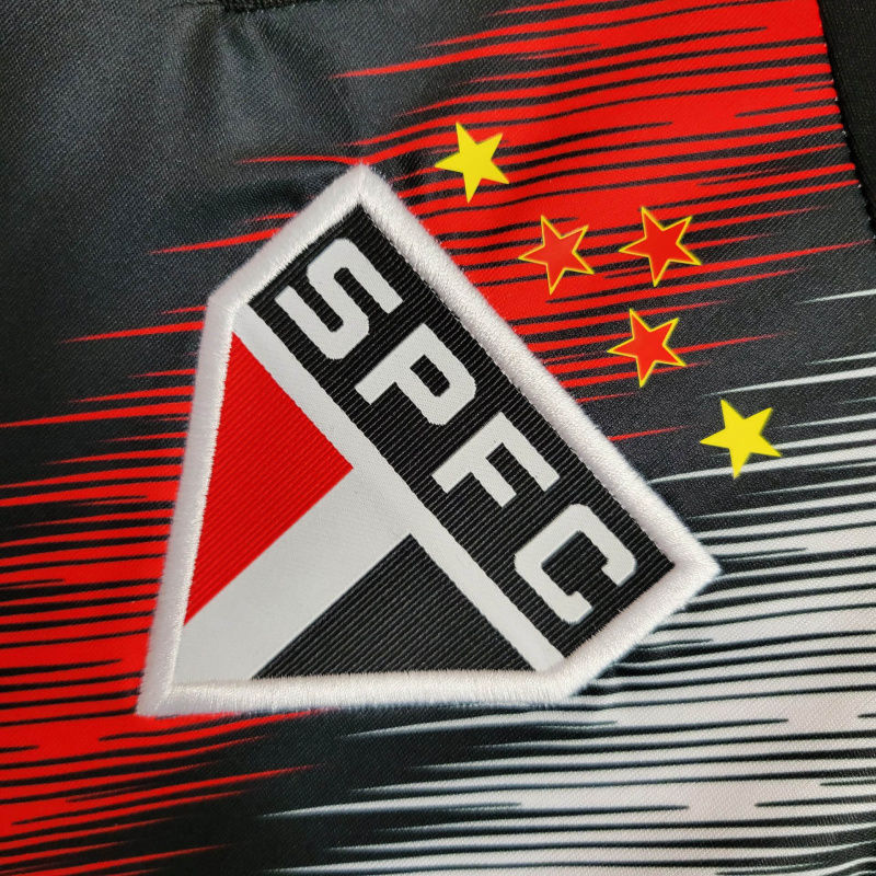 Miniatura: Camisa Regata São Paulo III 23/24 - Torcedor Adidas Masculina - Preta com detalh