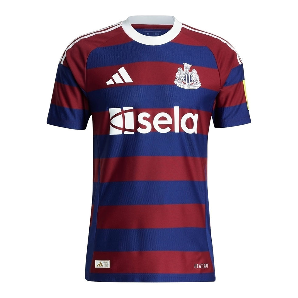 Miniatura: Camisa Newcastle II 24/25 - Torcedor Adidas Masculina - Vermelha e azul