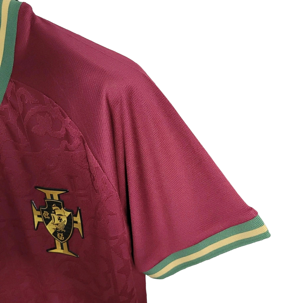 Miniatura: Camisa Vasco da Gama 23/24 - Torcedor Kappa Feminina - Vinho