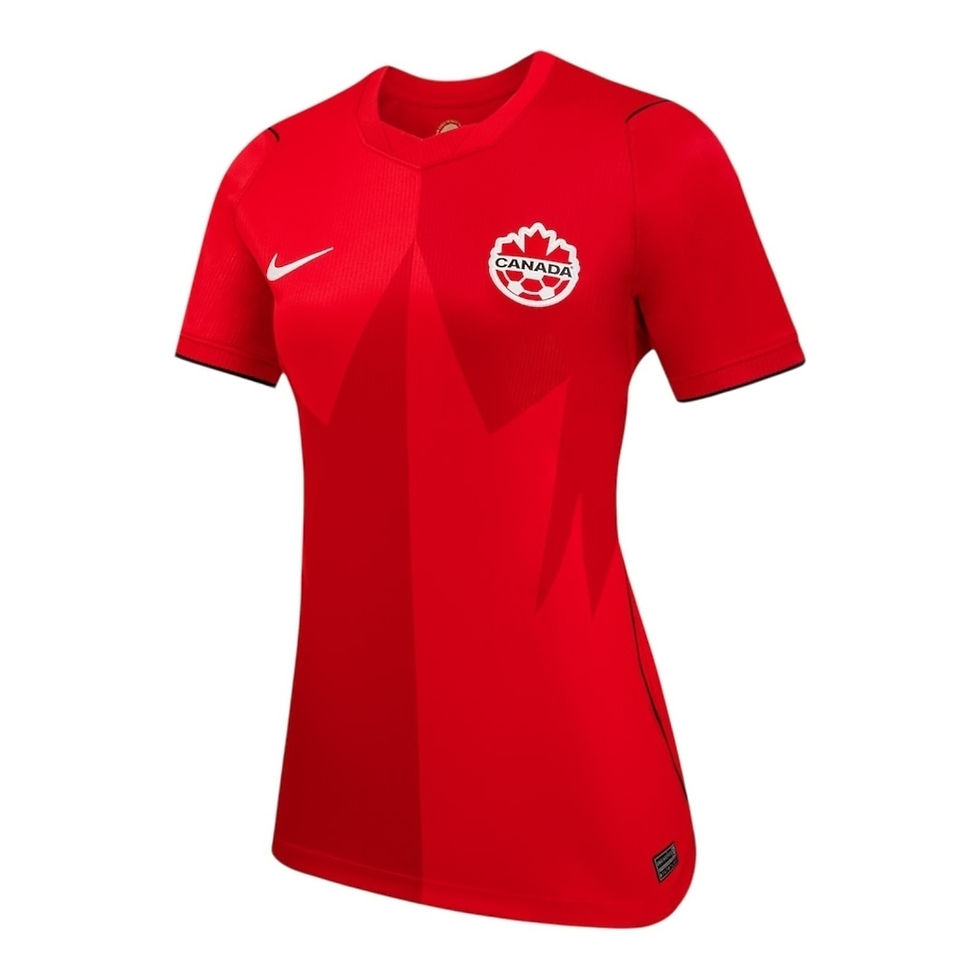 Miniatura: Camisa Seleção Canadá I 26/27 - Torcedor Adidas Feminina - Vermelha