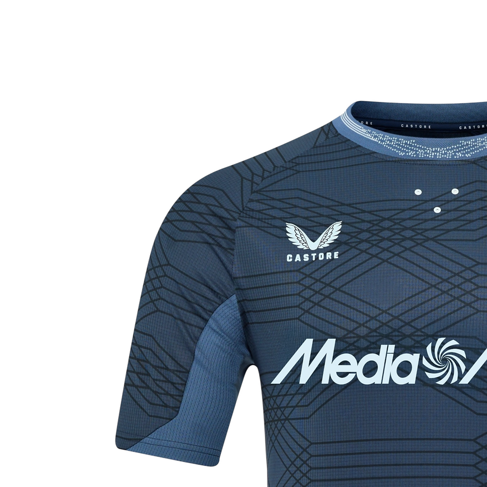 Miniatura: Camisa Feyenoord II 25/26 - Torcedor Castore Masculina - Azul
