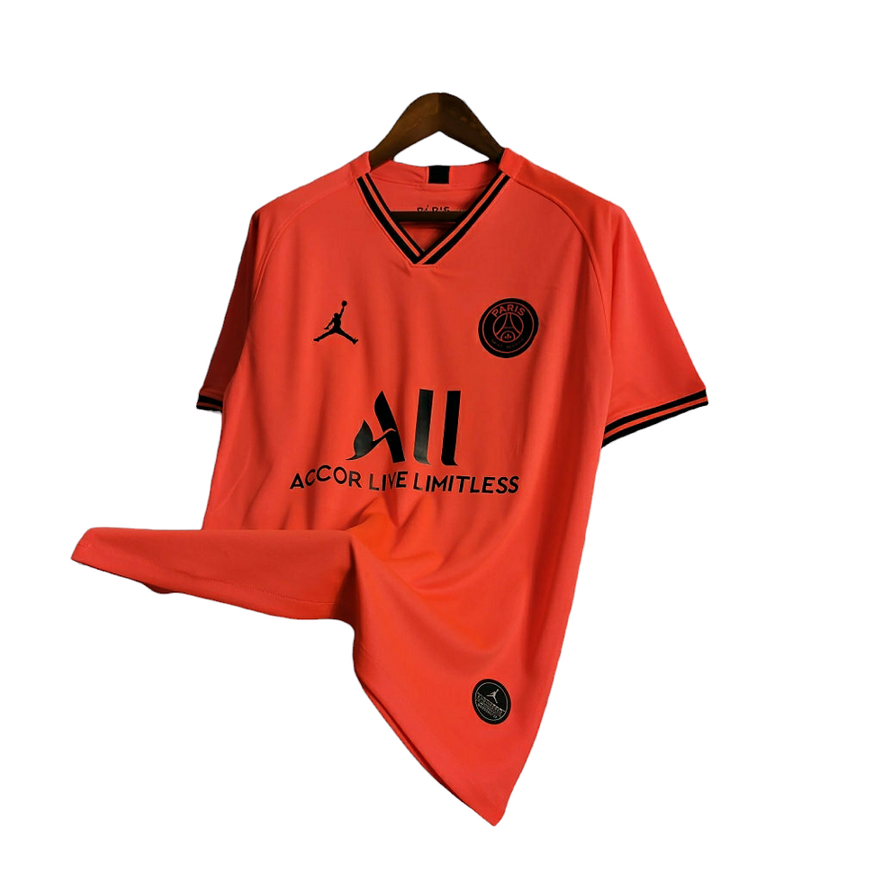 Miniatura: Camisa Paris Saint-Germain II 19/20 - Torcedor Jordan Masculina - Laranja com de