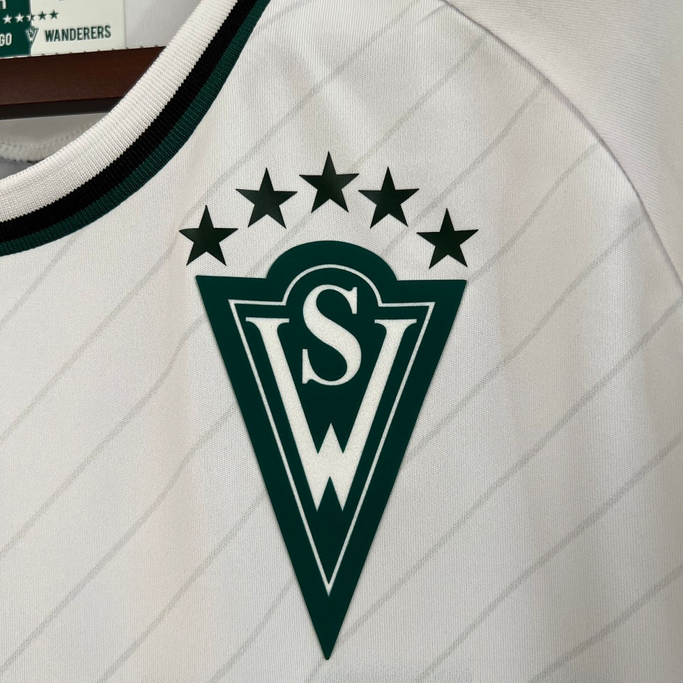 Miniatura: Camisa Santiago Wanderers II 23/24 - Torcedor Macron Masculina - Branca com deta