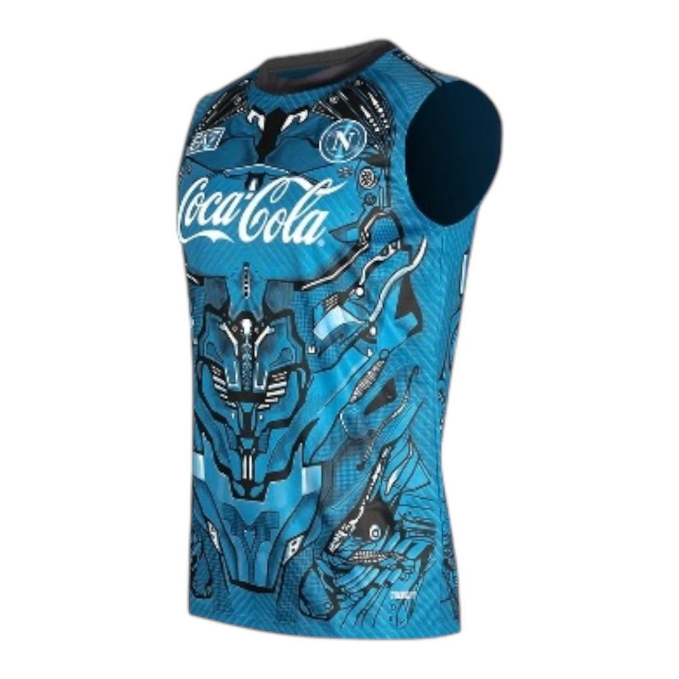Miniatura: Camisa Regata Napoli Treino 25/26 - Torcedor EA7 Masculina - Azul