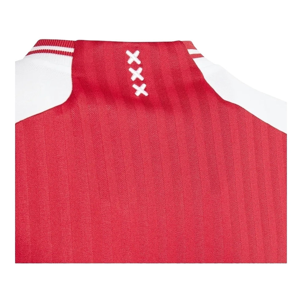 Miniatura: Camisa Ajax I 23/24 - Torcedor Adidas Masculina - Branca e vermelha