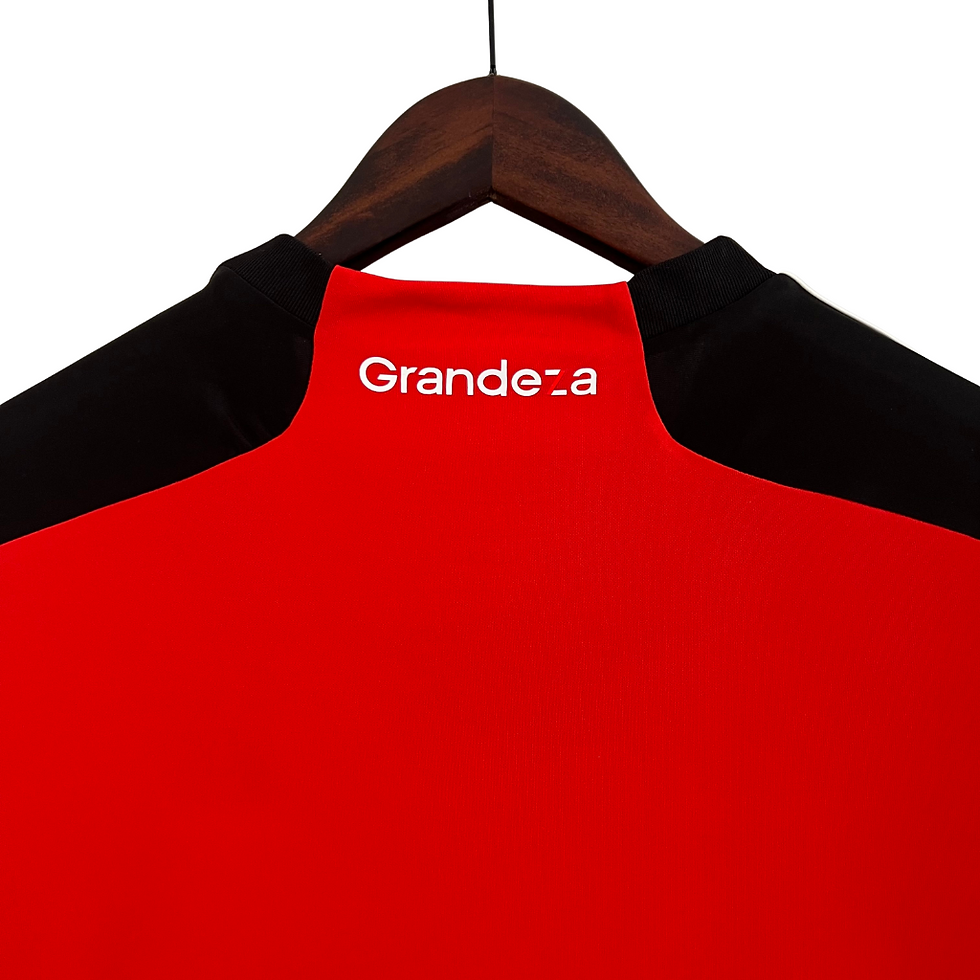 Miniatura: Camisa River Plate Away 23/24 Torcedor Adidas Masculina - Vermelho e Branco