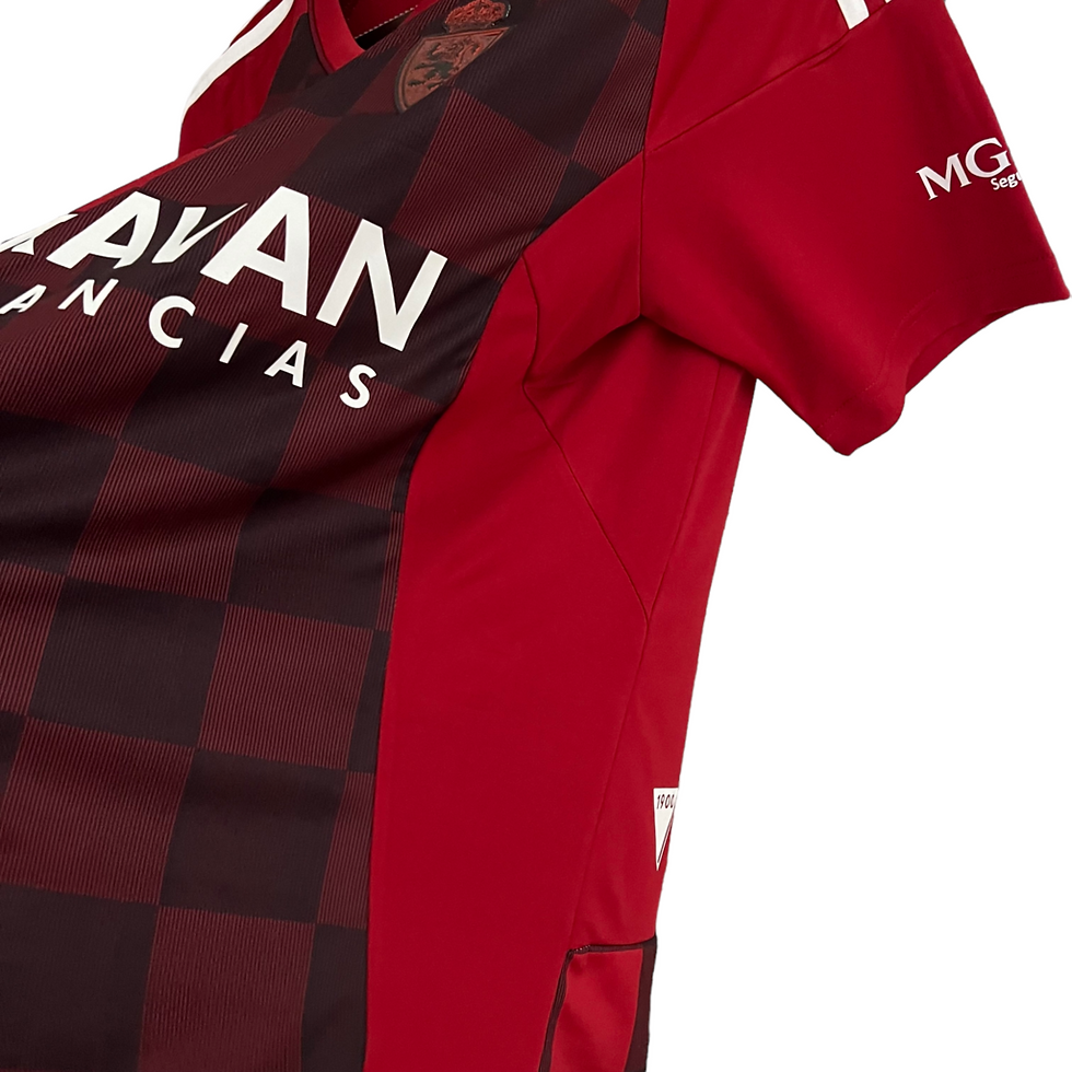 Miniatura: Camisa Real Zaragoza III 23/24 - Torcedor Adidas Masculina - Vermelha com detalh