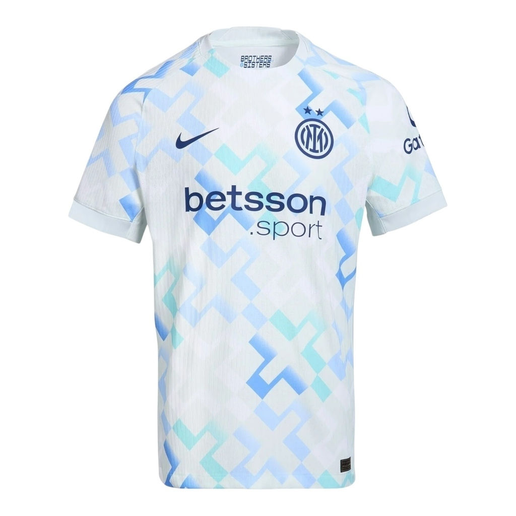 Camisa Inter de Milão II 25/26 - Torcedor Nike Masculina - Branca com detalhes e