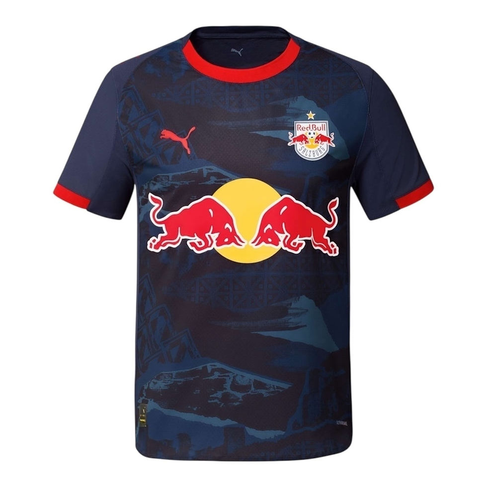 Miniatura: Camisa Red Bull Salzburg II 25/26 - Torcedor Puma Masculina - Azul e vermelha