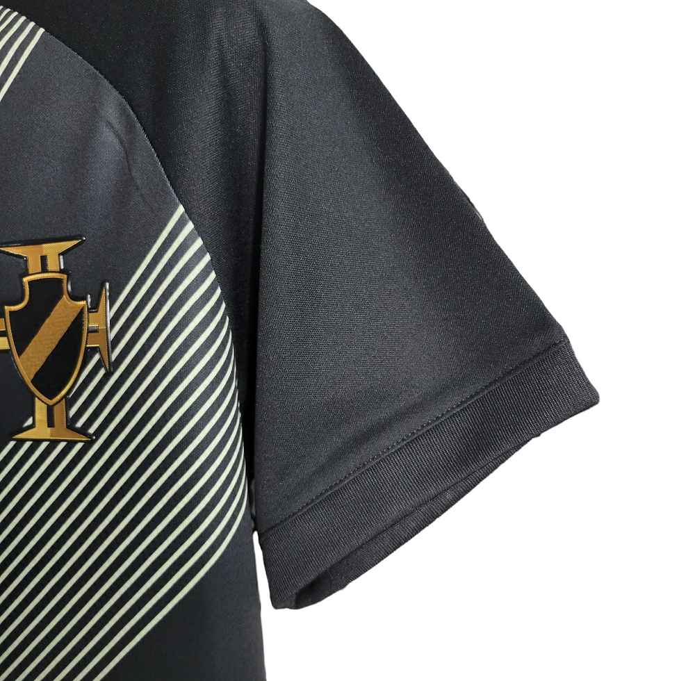 Miniatura: Camisa Vasco da Gama Treino 23/24 - Torcedor Kappa Feminina - Preta