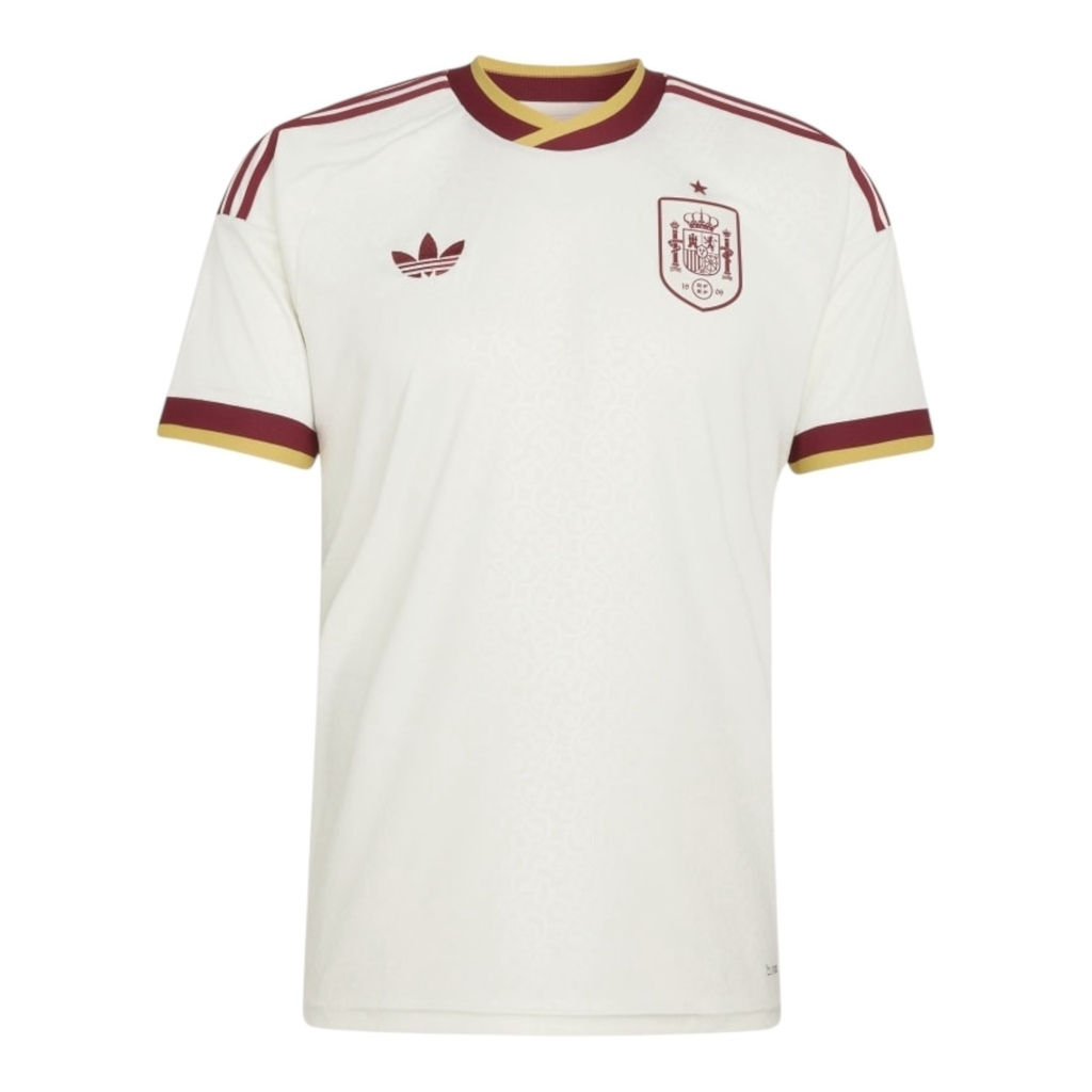 Camisa Seleção Espanha II 26/27 - Torcedor Adidas Masculina - Branca