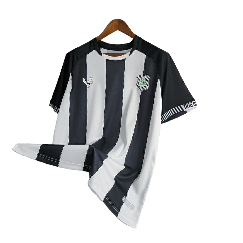 Miniatura: Camisa Figueirense I 23/24 - Torcedor Volt Masculina - Preta com detalhes em bra