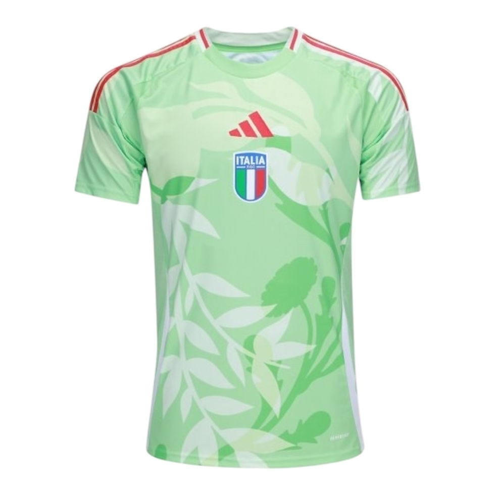 Miniatura: Camisa Seleção Itália Eurocopa II 25/26 - Torcedor Adidas Masculina - Verde