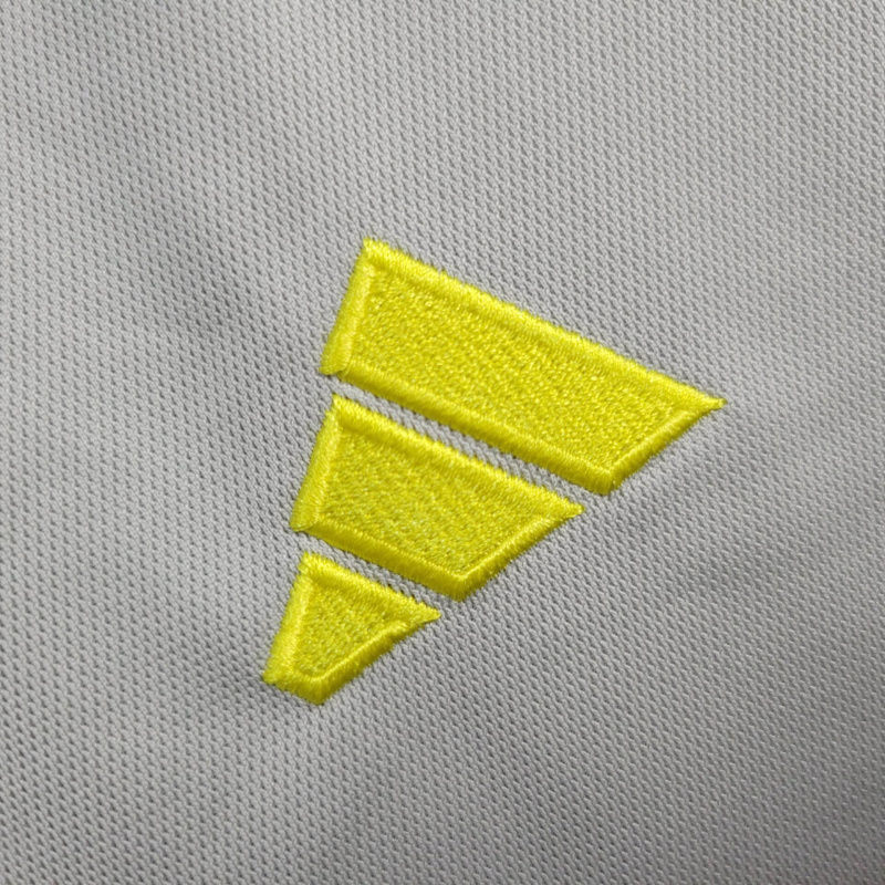 Miniatura: Camisa Flamengo Treino 24/25 - Torcedor Adidas Masculina - Cinza com detalhes em
