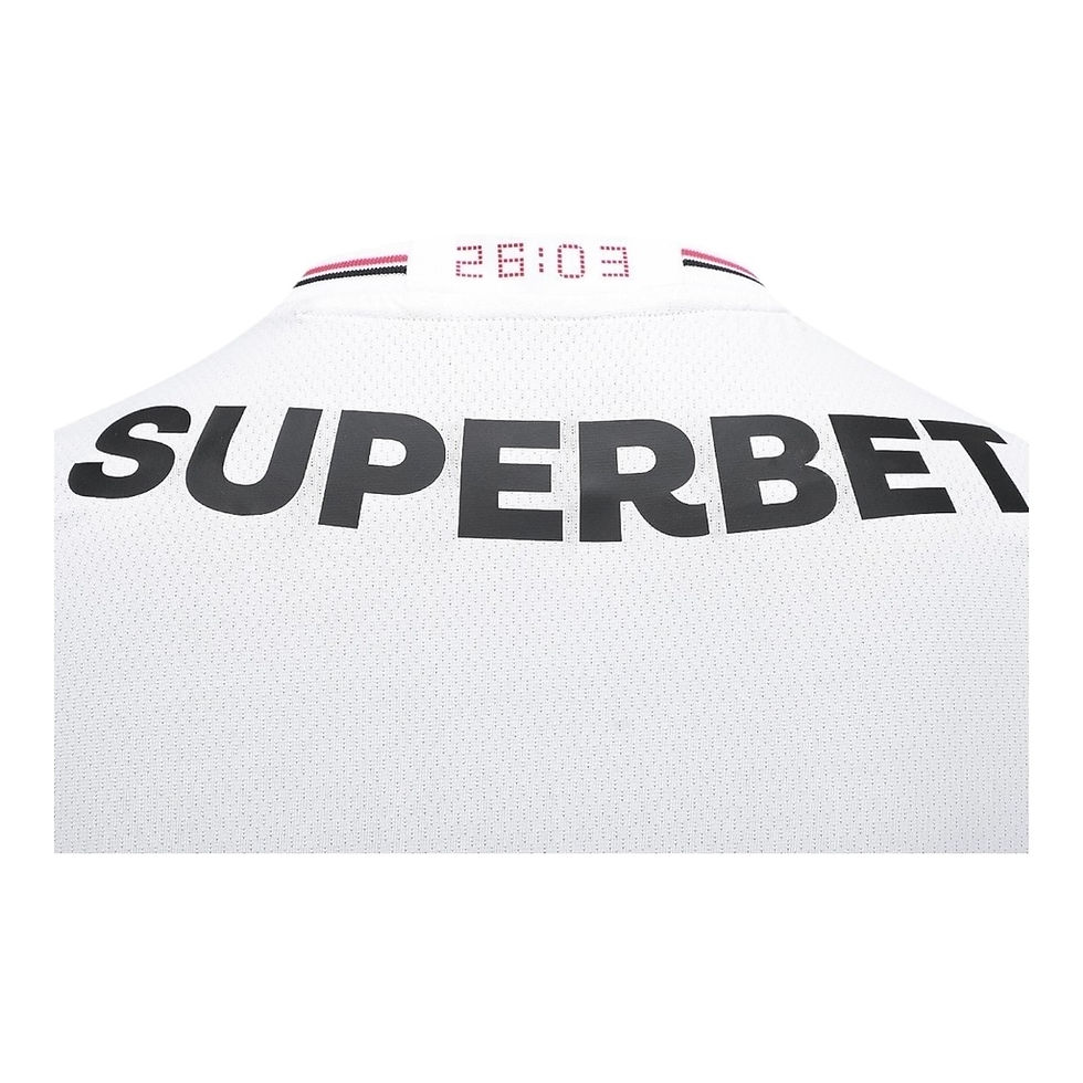 Miniatura: Camisa São Paulo I 25/26 - Torcedor New Balance Masculina - Branca com detalhes