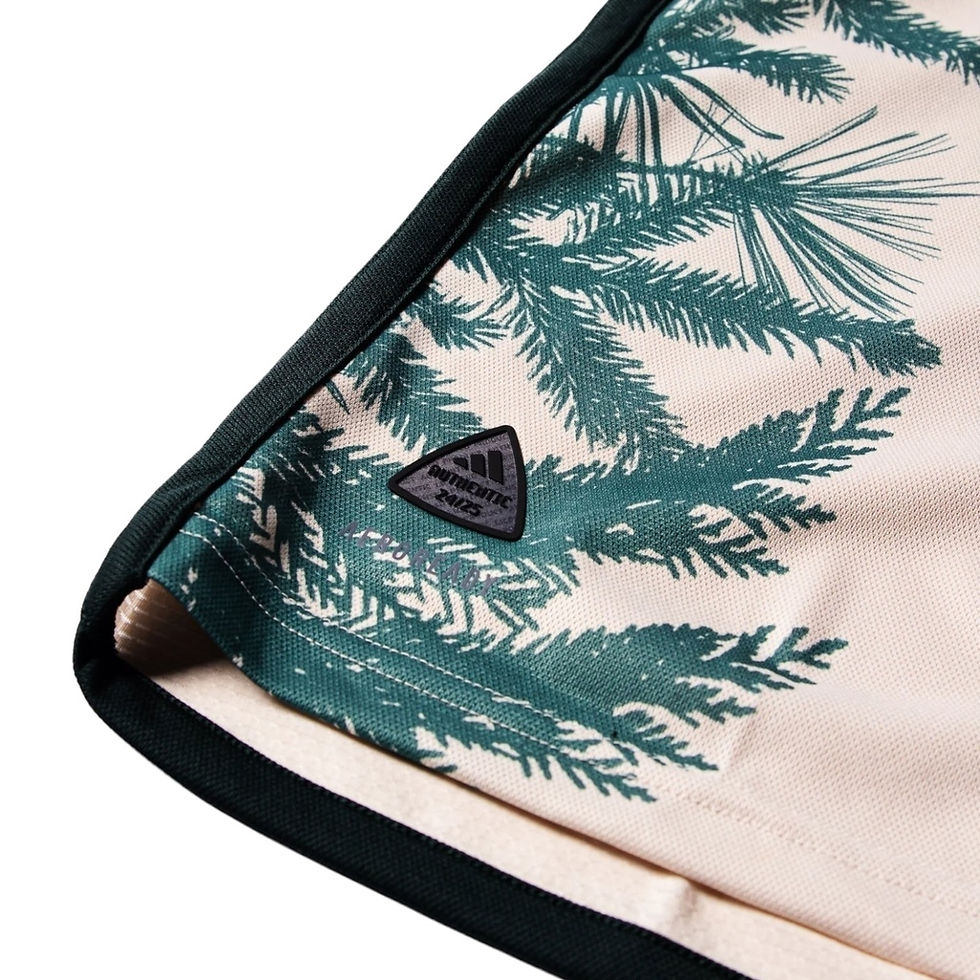 Miniatura: Camisa Portland Timbers II 24/25 - Torcedor Adidas Masculina - Bege com detalhes