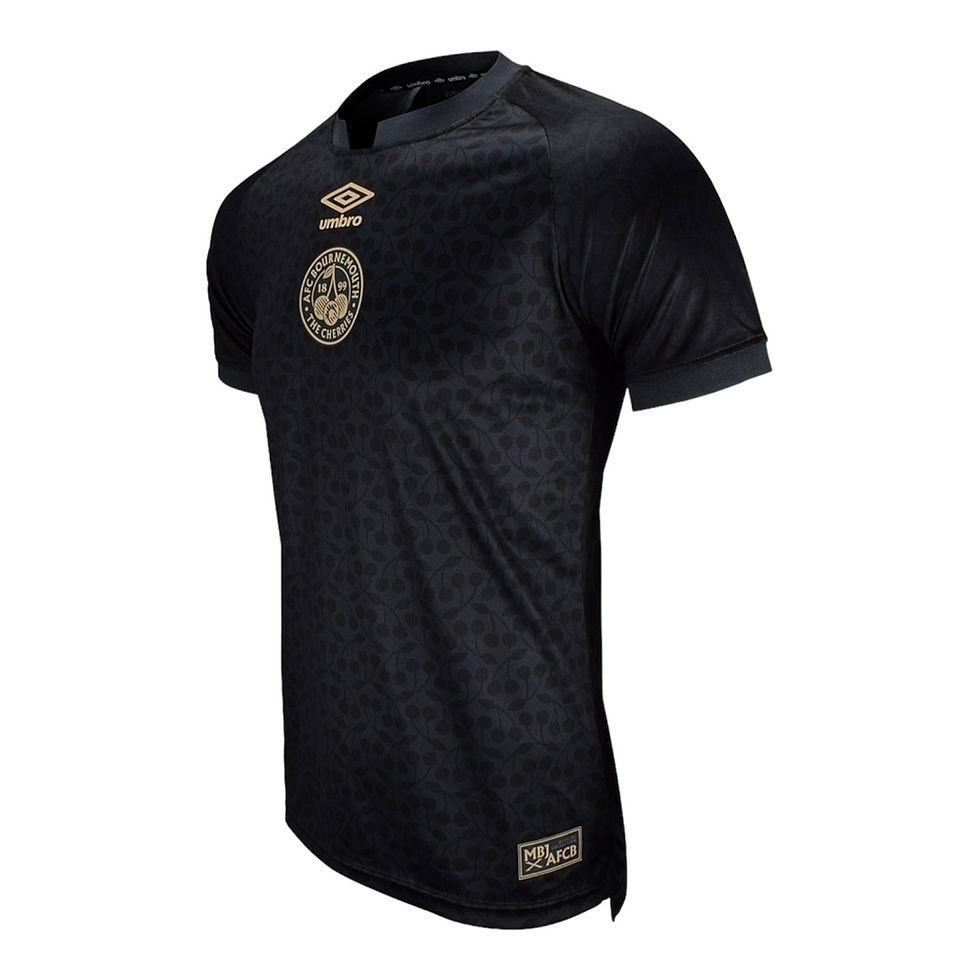 Miniatura: Camisa Bournemouth Pré-jogo I 24/25 - Torcedor Umbro Masculina - Preta