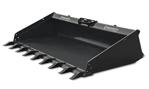 Wacker Neuson General Purpose Long Floor Low Profile Bucket with Teeth