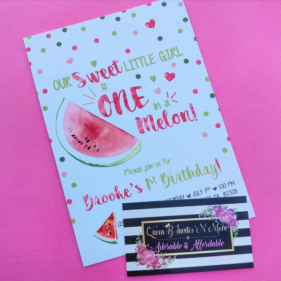 Thumbnail: Birthday Invitations