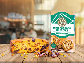 Dates & Raisin Fruitcake