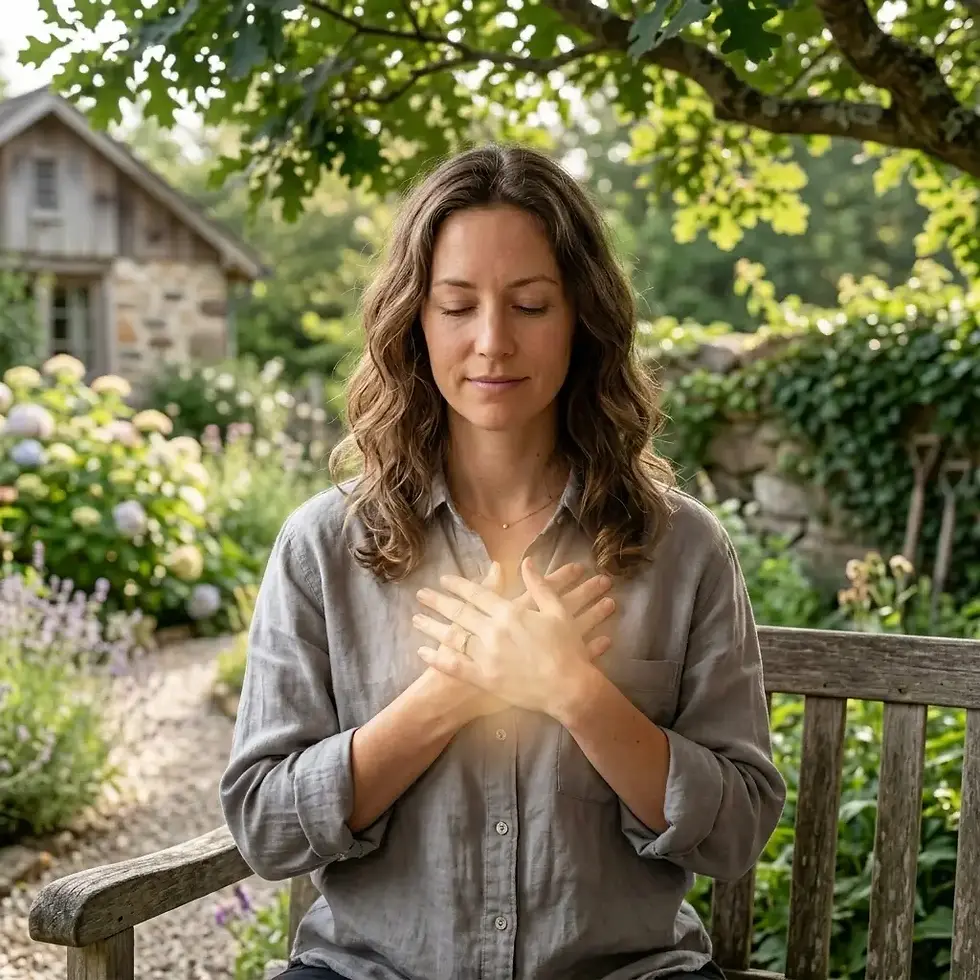 Goodbye to that tight feeling in your chest: The 5-minute technique to release sadness without talking about it