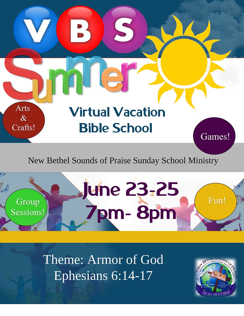 GNBSOP Virtual Vacation Bible School 
