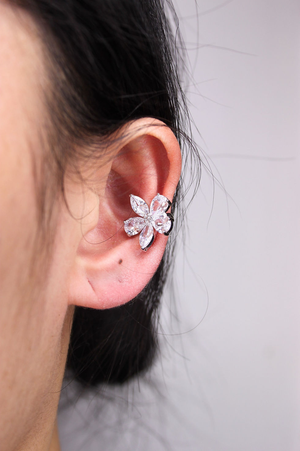 Miniatura: Earcuff Dama Flower 