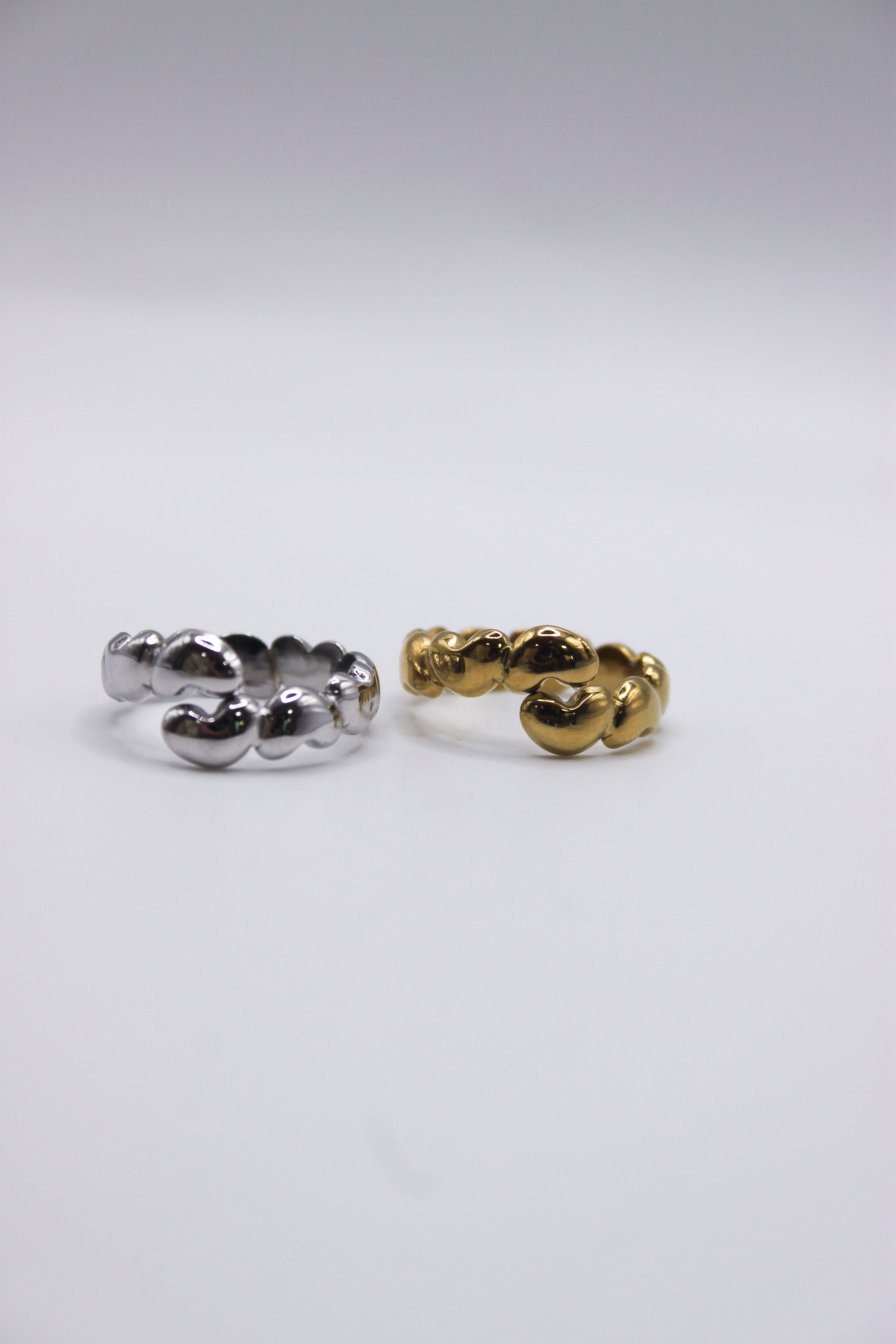 Anello Mignolo Bold Heart
