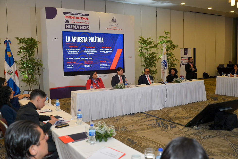 Respaldan fortalecimiento del Sistema Nacional de Derechos Humanos en República Dominicana