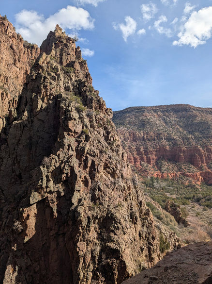 Landscape photography in Gillman Tunnels in New Mexico