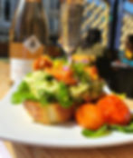 Avocado Ricotta with King Salmon