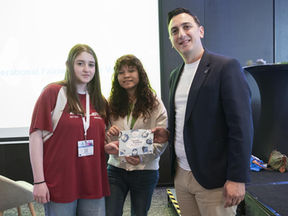 Future Builders: Teach the Future Playbook gifted to youth at the European Commission