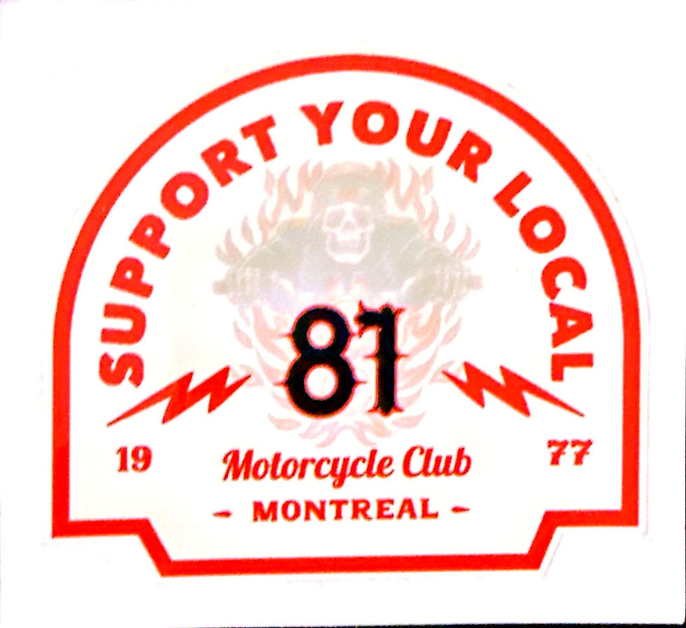 Thumbnail: SUPPORT MTL 1977 stickers (3) 