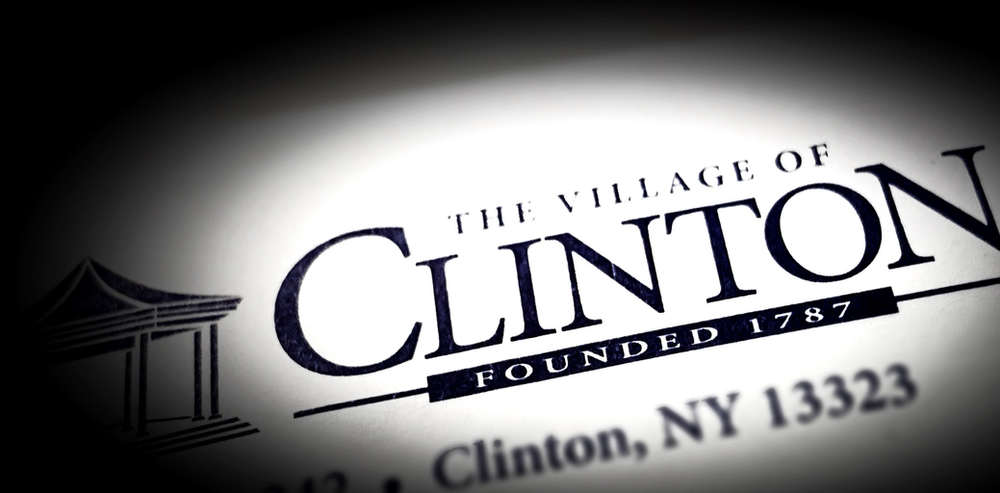 Photo illustrating article: Clinton Board Hears Views Against Redesigning Spaces