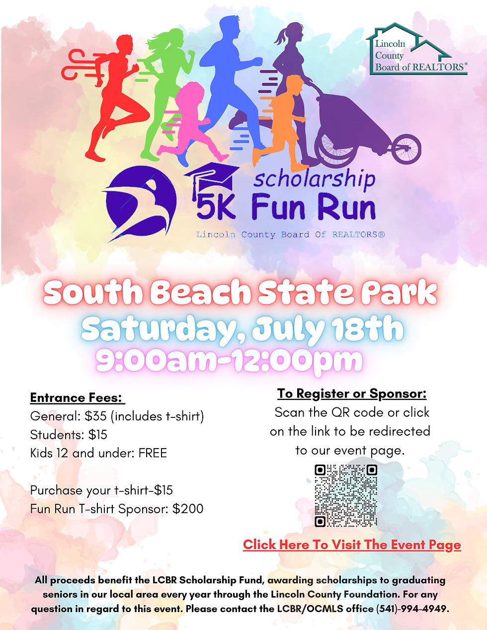 5k Scholarship Fun Run on July 18th!