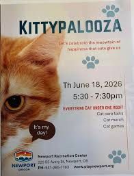 Newport Recreation Center to Host 2nd Annual Kittypalooza event on June 18