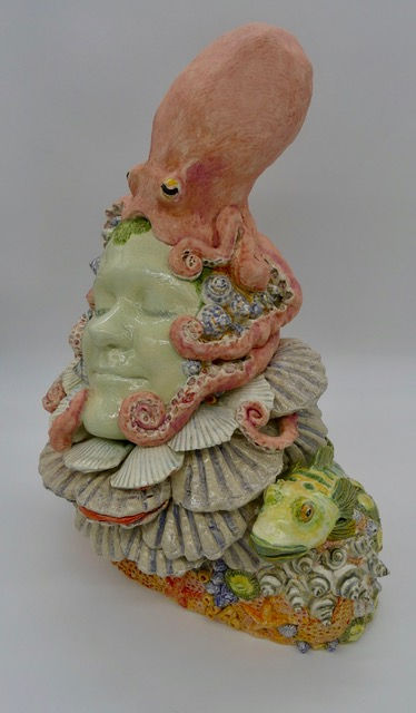 Julie Fiedler Exhibit - Sea Change - at Newport Visual Arts Center