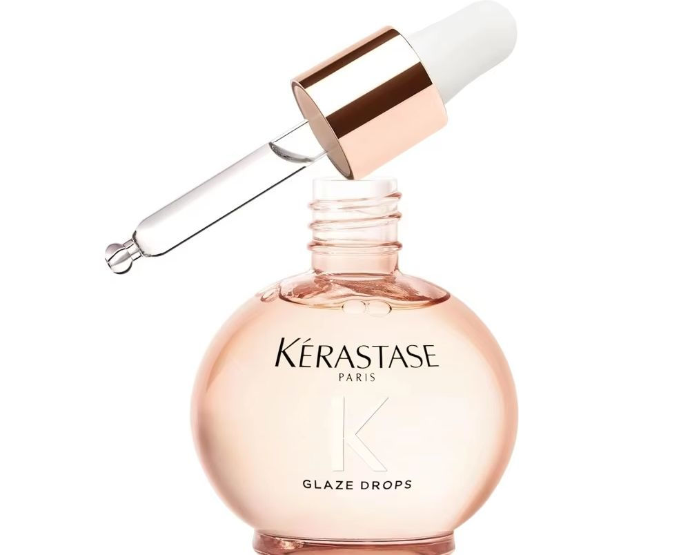 Kerastase Gloss Absolu Glaze Drops High-Gloss Lightweight Oil 45mL, Original Hai