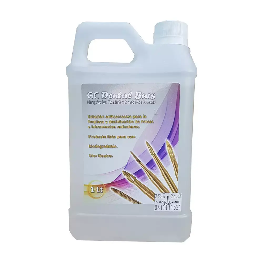 DESINFECTANTE DE FRESAS DENTAL BURS 1 LT. GC