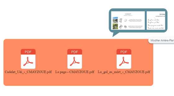 3 mesas en paginas de comptinas e cançons del PPA 2018/2019 en linha !!